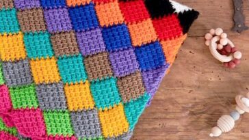 Entrelac Crochet Pattern