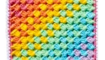 Crochet Corner To Corner Granny Square Pattern