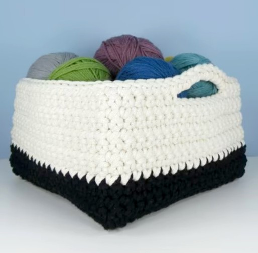 Any-Size Square Basket