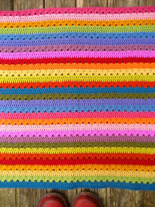 Cozy Stripe Crochet Pattern