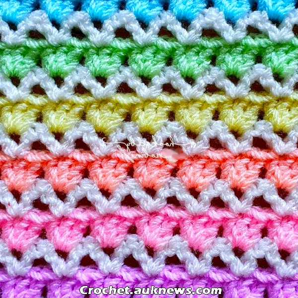 Crochet Granny V-Stitch