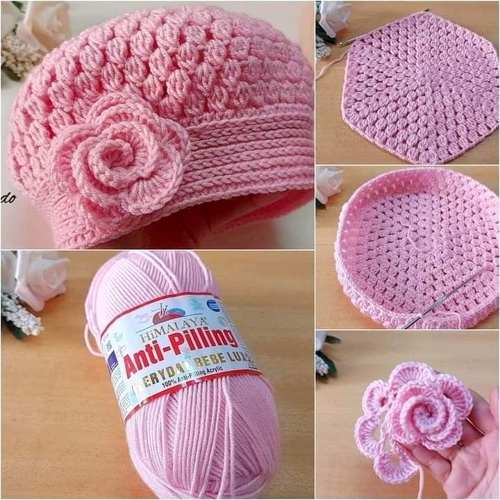 Winter Crochet Hat Pattern
