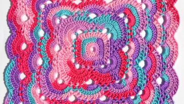 Virus Crochet Blanket Pattern Free