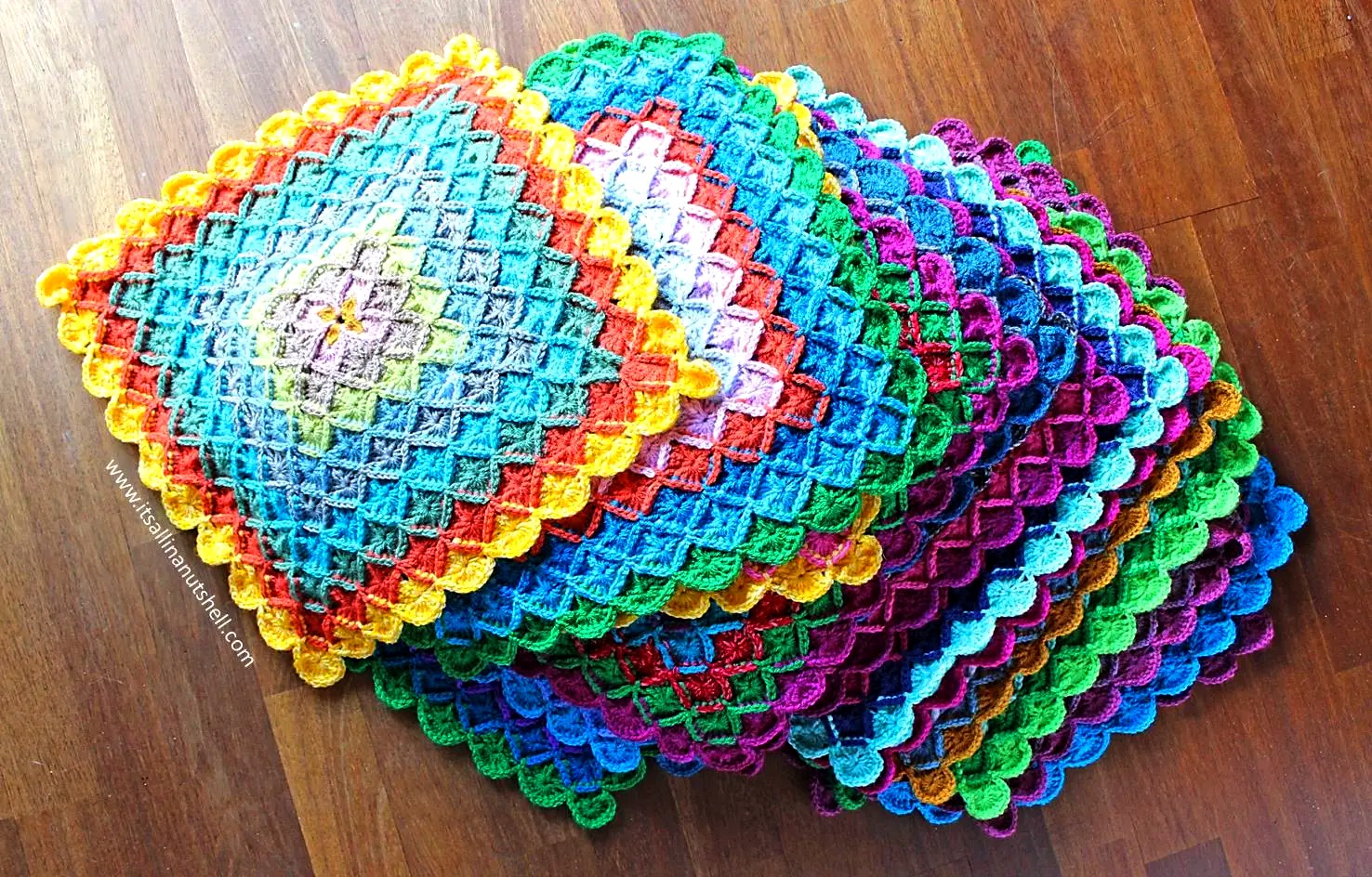 bavarian style blanket by It’s all in a Nutshell Crochet