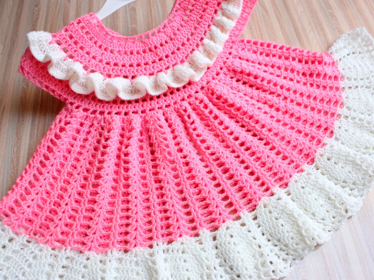 Sweet Pineapple Baby Dress Pattern