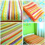 As-We-Go Stripey Blanket