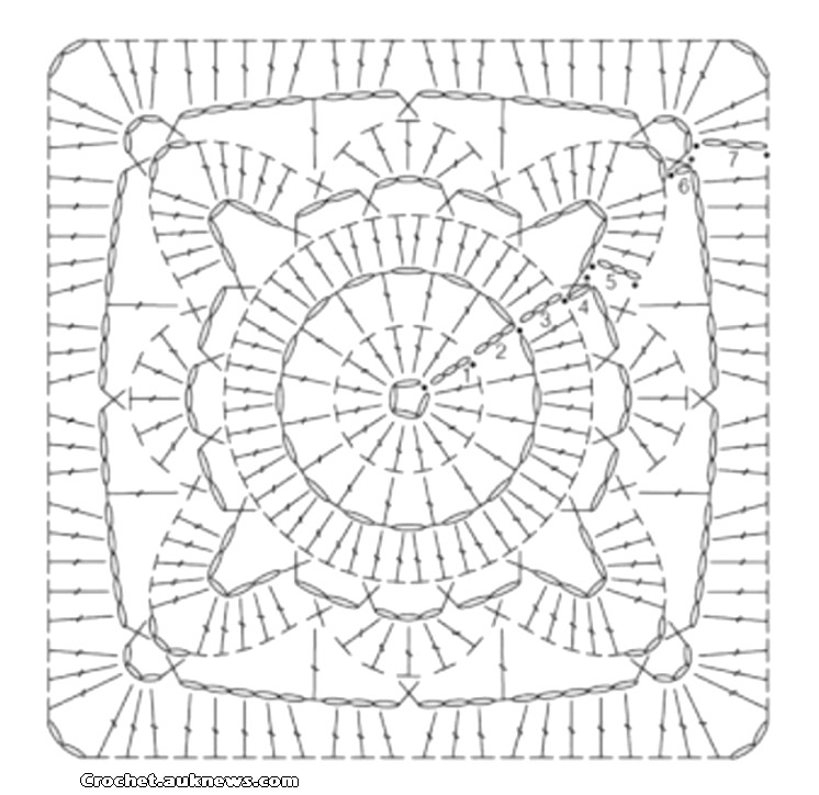 Willow Granny Square Pattern
