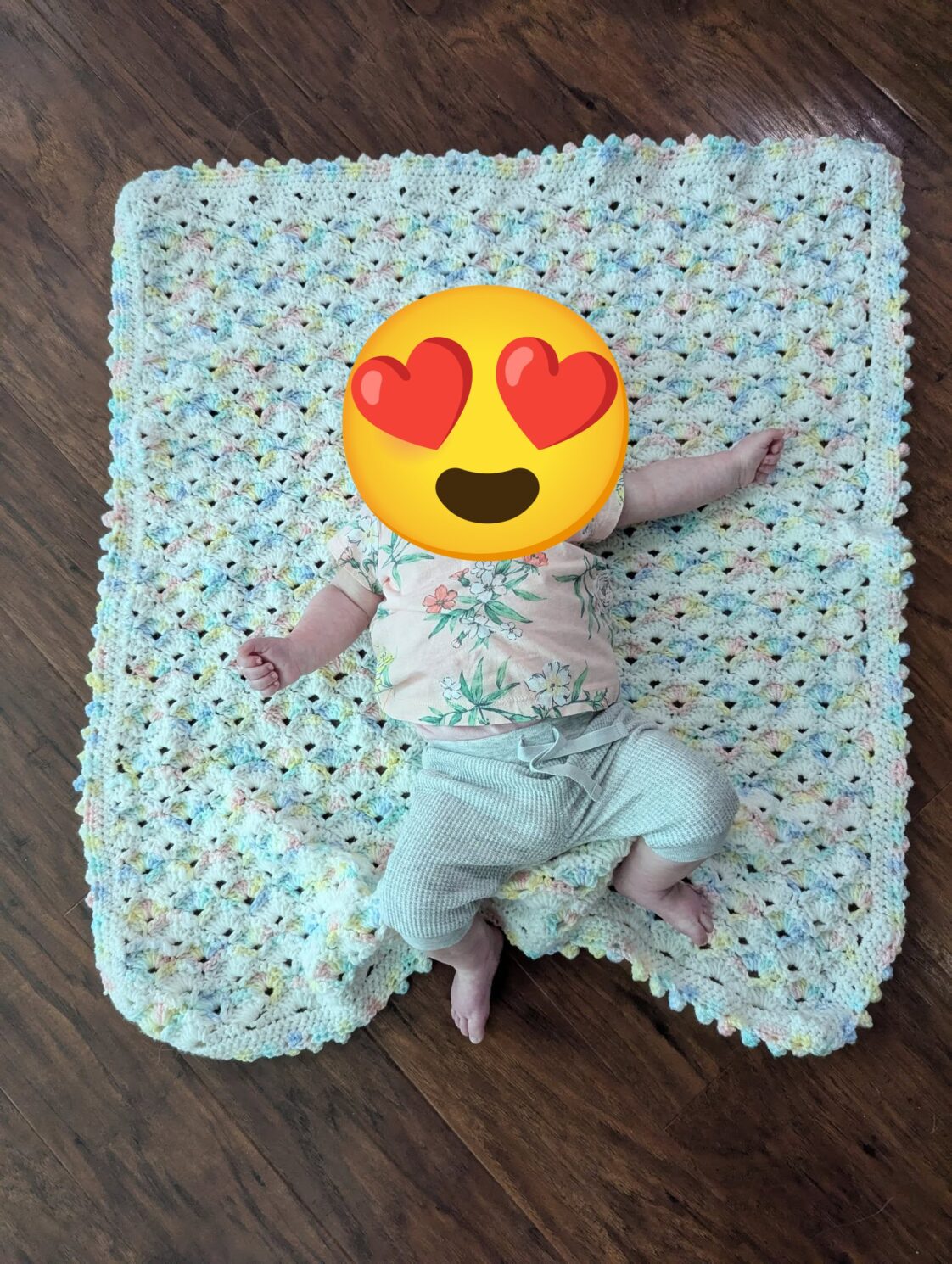 Shell Stitch Baby Blanket Pattern Free - Crochet Easy