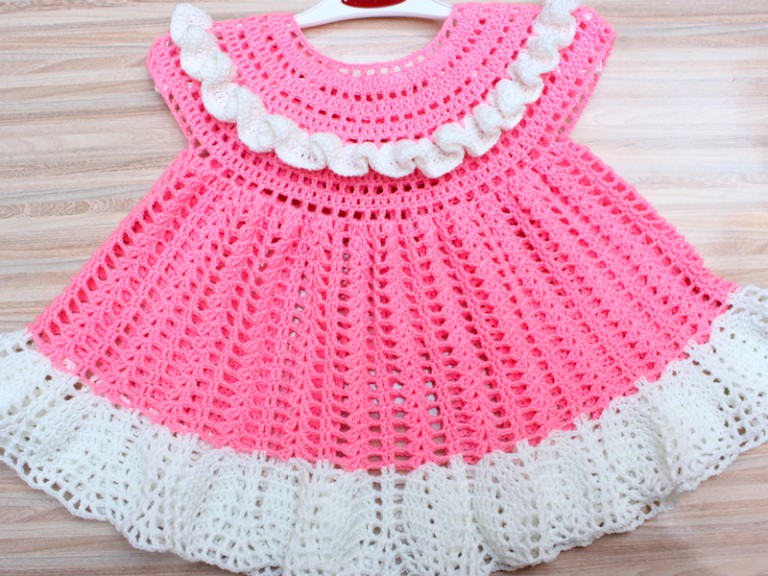 Sweet Pineapple Baby Dress Pattern