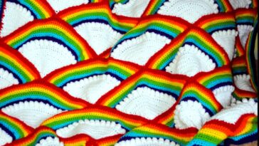 Rainbow Afghan Pattern