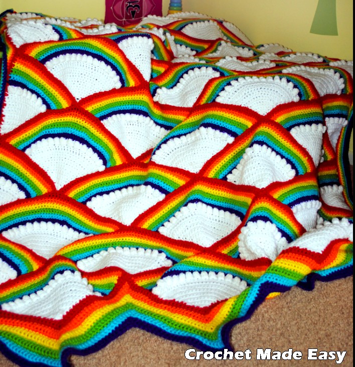 Rainbow Afghan Pattern