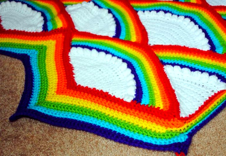 Rainbow Afghan Pattern