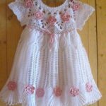 Crochet Baby Dress - Flower | Free Patterns