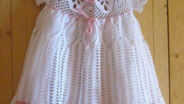 Crochet Baby Dress - Flower | Free Patterns