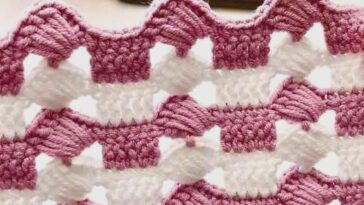 Tilted Block Stitch Pattern