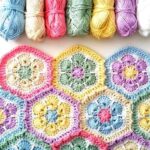 Hexie African Flower Motif Pattern