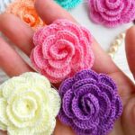 Camellia Flower crochet Pattern