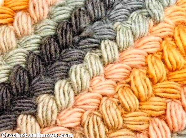 Zig Zag Puff Stitch Crochet
