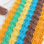 Vintage Fan Ripple Stitch Pattern