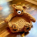 Crochet Bear Coaster Pattern