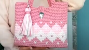 How to Crochet a Stylish Bag – Step by Step