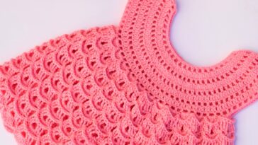Easy Crochet baby Dress Pattern