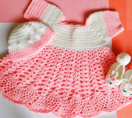 Baby Dress & Booties