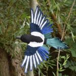 Amigurumi Magpie Bird Crochet