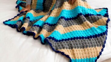Corner-to-Corner Crochet Throw Pattern