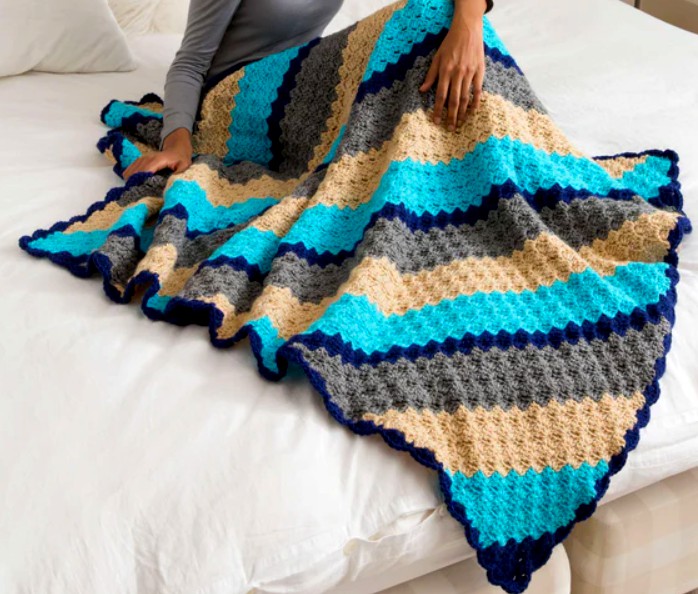 Corner-to-Corner Crochet Throw Pattern