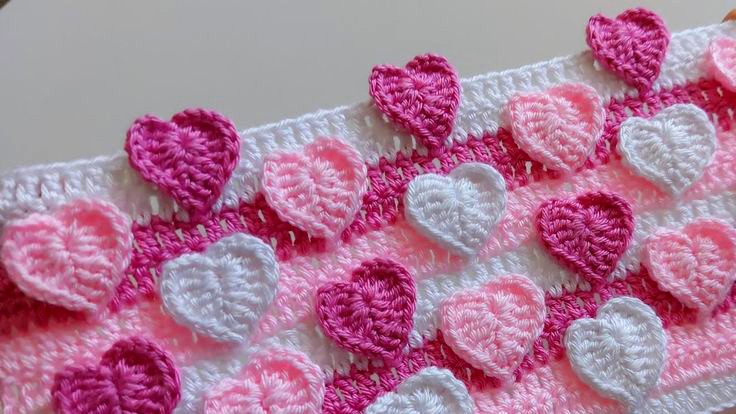 Crochet Heart Pattern