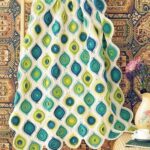 Graphic Fall Throw Crochet Pattern