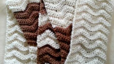Chevron Crochet Scarf Pattern