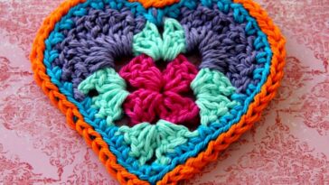 Crochet Heart Free Pattern