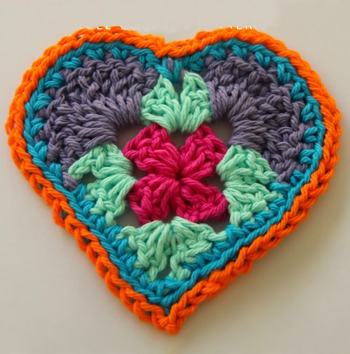 Crochet Heart Free Pattern