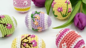 Easter Egg Crochet Pattern