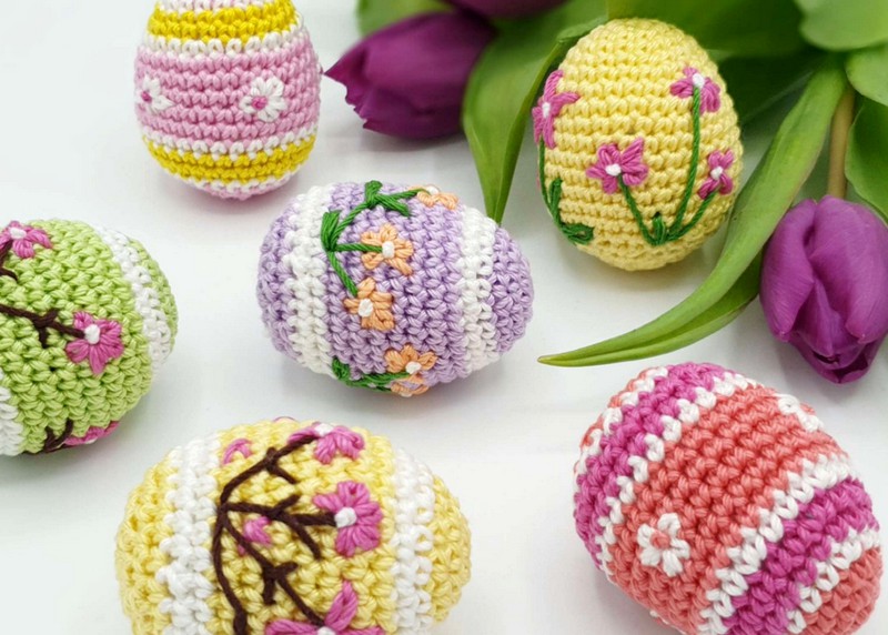Easter Egg Crochet Pattern