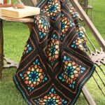 Stained Glass Afghan PDF Pattern