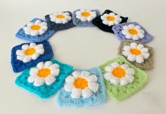 Crochet Flower | Blanket Flower Patterns