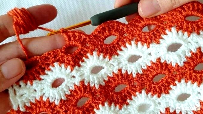 Crochet Petal Stitch Pattern