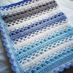 Crochet Baby Blanket with Arches – Free Pattern + PDF Tutorial
