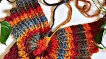 Crochet Butterfly Top Free PDF Pattern