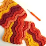 Ribbed Ripple Afghan Pattern