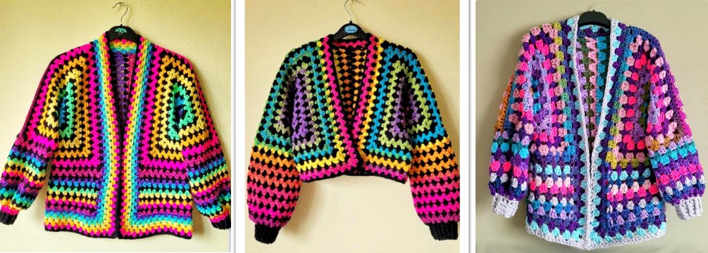 The Granny Hexagon Cardigan Free Pattern