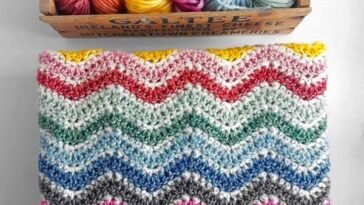 Easy Ripple Afghan Pattern