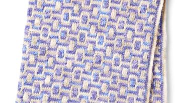 Mosaic Crochet Blanket Pattern