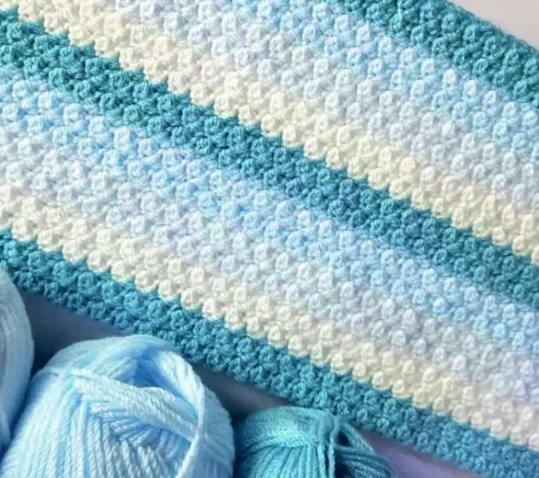 Bubbles Baby Blanket Pattern