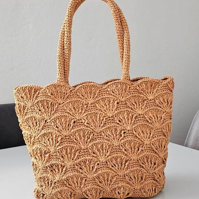 The Shell Crochet Bag