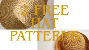 2 Free Hat Patterns – Perfect for Summer Style!
