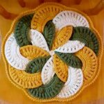 Japonese flower Crochet Motif
